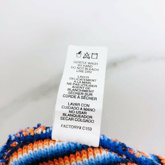 Adidas Kids Striped Multi Color Winter Beanie - Picture 6 of 6